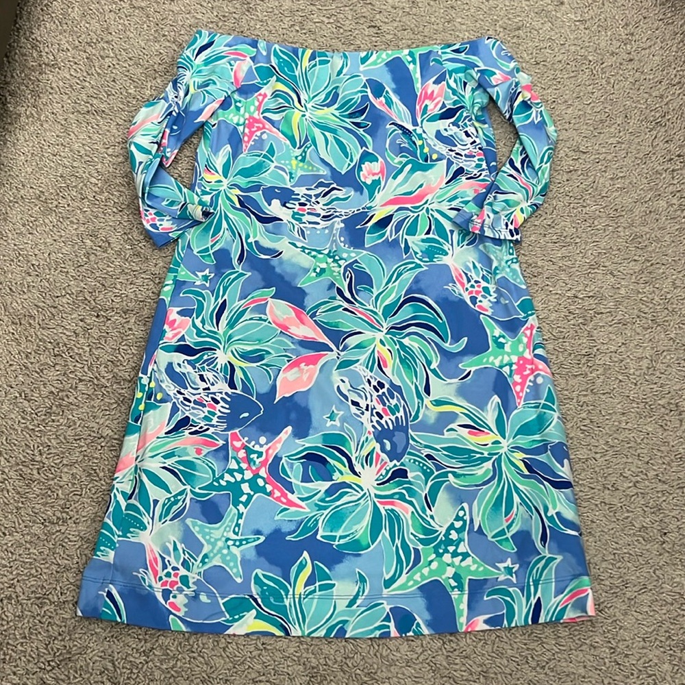 XS Lilly Pulitzer quarter sleeve dress